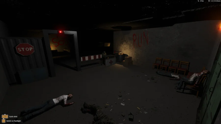 Checkpoint after dark
