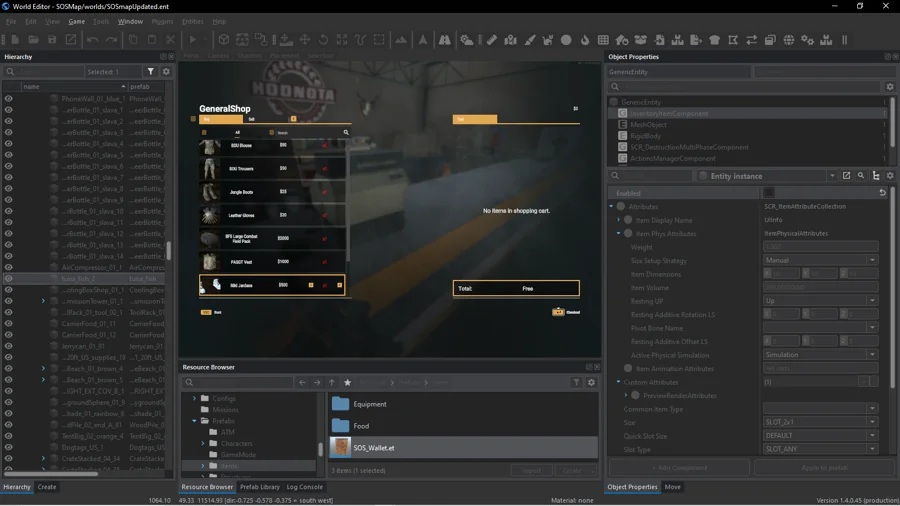 Trading interface